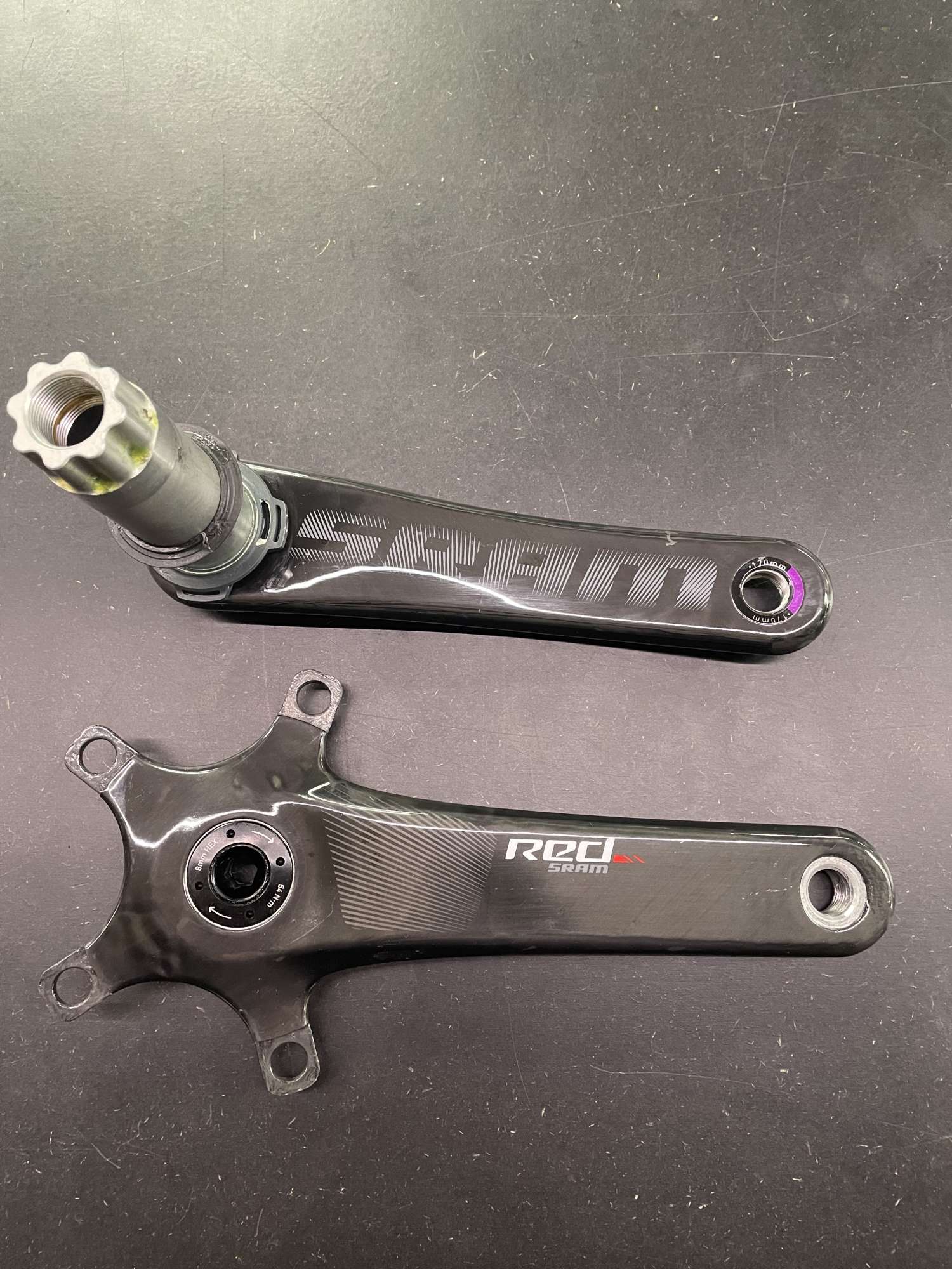 Sram Red 170mm crankset (without chainrings) for BB30